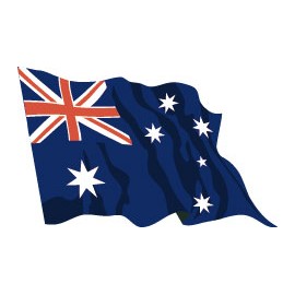 Bandiera Australia - Ideabandiere