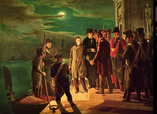 L'arresto di Silvio Pellico e Piero Maroncelli,