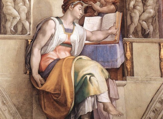 Michelangelo,Delphic sybyl
